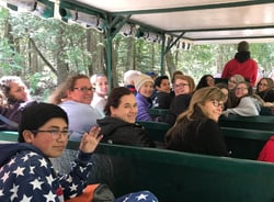 Mackinac Island Group in carriage