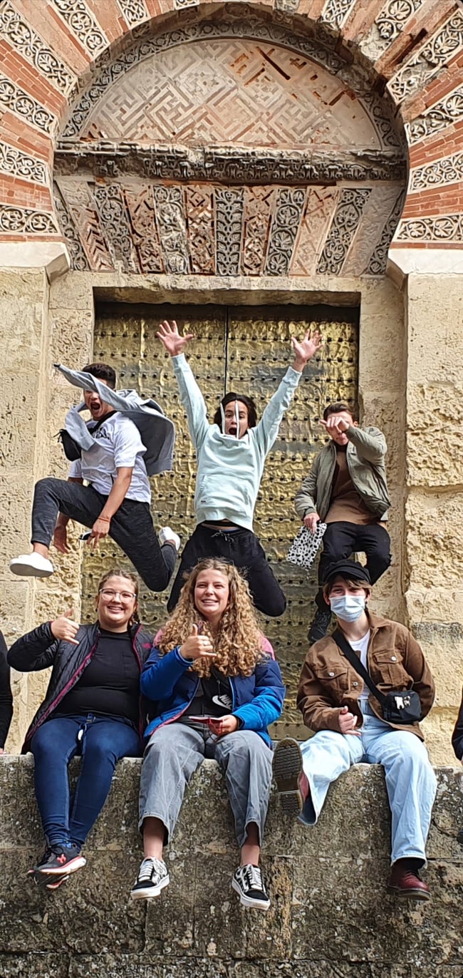 Students having fun!