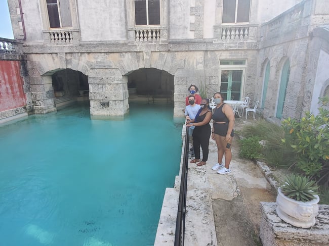 Students in Florida exploring