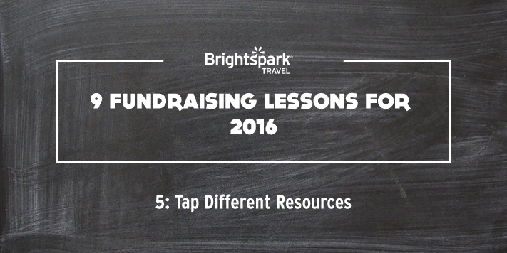 9 Fundraising Lessons | No. 5: Tap Different Resources featured image